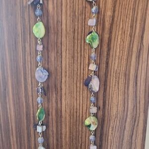 Elegant Multi-Color Beaded Necklace